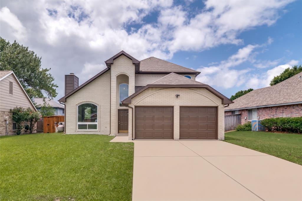 Welcome to this charming 3-bedroom, 2-bath home nestled in the established Windmill Ridge Estates neighborhood of Rockwall. Offering 1,512 square feet of living space, this home combines comfort, character, and outdoor enjoyment.

The inviting interior features a spacious living area anchored by a cozy brick fireplace, creating the perfect gathering space. A dedicated dining area and well-equipped kitchen provide everyday convenience, while the versatile floor plan offers room to make the space your own.

Step outside to your private backyard oasis featuring a heated pool and spa combo, diving board, and covered patio—ideal for entertaining, relaxing, and enjoying Texas summers. Whether hosting weekend cookouts or unwinding after a long day, this outdoor space is sure to impress.

Located within highly regarded Rockwall ISD and zoned to Rochelle Elementary, Cain Middle School, and Heath High School, this property offers convenient access to shopping, dining, parks, and Lake Ray Hubbard.

Don't miss the opportunity to own a home with desirable amenities and a prime Rockwall location.