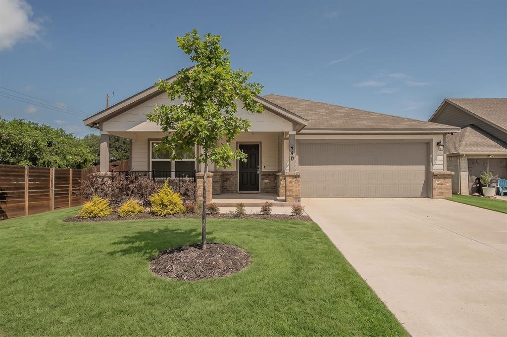 Welcome to 440 Rose Avenue in Cleburne, where style, comfort, and value come together in this beautifully maintained former model home. This thoughtfully designed 3-bedroom, 2-bathroom residence offers an open-concept floor plan filled with natural light, luxury vinyl plank flooring, and designer finishes throughout. The spacious living area flows seamlessly into the kitchen and dining space, featuring quartz countertops, a large center island, abundant cabinetry, and stainless-steel appliances—perfect for everyday living and entertaining. The private primary suite offers a relaxing retreat with a generous bedroom, dual-sink vanity, oversized shower, and walk-in closet. Two secondary bedrooms provide flexibility for family, guests, or a home office. Situated on an oversized lot, the expansive backyard offers endless possibilities for outdoor enjoyment, play, or future enhancements.
As a former model home, the property showcases exceptional attention to detail, and the furnishings may be purchased separately for a truly move-in-ready experience. To make ownership even more affordable, the seller is offering up to 3% concessions that can be used toward buyer closing costs or an interest rate buy-down. Don't miss this opportunity to own a beautifully appointed home with model-home appeal and exceptional value! Buyer and buyer's agent to verify all information.
