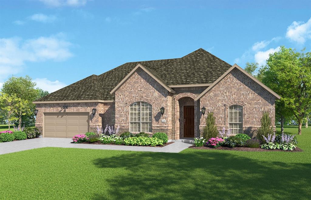MLS# 21285627 - Built by Ladera Living - Jun 2026 completion! ~ The Toscana , Spacious, Refined, and Ready for What’s Next Welcome to the Toscana—a beautifully designed single-story home in Ladera Living Wylie that offers the space, flexibility, and elegance you’ve been waiting for. With 2 bedrooms, 2.5 baths, a private study, and 2,248 square feet, this home is designed to live as beautifully as it looks. Step inside to an expansive, open-concept layout where the kitchen, dining, and living areas come together seamlessly. With soaring ceilings and thoughtfully designed spaces, this home is perfect for both entertaining and everyday comfort. The chef-inspired kitchen features a large island and abundant counter space, flowing effortlessly into the main living area—creating a warm, connected environment for gathering with friends and family. The private primary suite offers a peaceful retreat, complete with a spa-like bath and a spacious walk-in closet. A separate guest suite with its own bath ensures comfort and privacy for visitors, while a dedicated study provides the flexibility for a home office, hobby room, or quiet escape. Step outside to enjoy a covered patio—perfect for morning coffee or unwinding in the evening. Located in Ladera Living Wylie, a thoughtfully planned 55 community, you’ll enjoy a lock-and-leave lifestyle with resort-style amenities, a vibrant HUB, and meaningful connections just outside your door. The Toscana offers the space you want—with the ease you deserve.