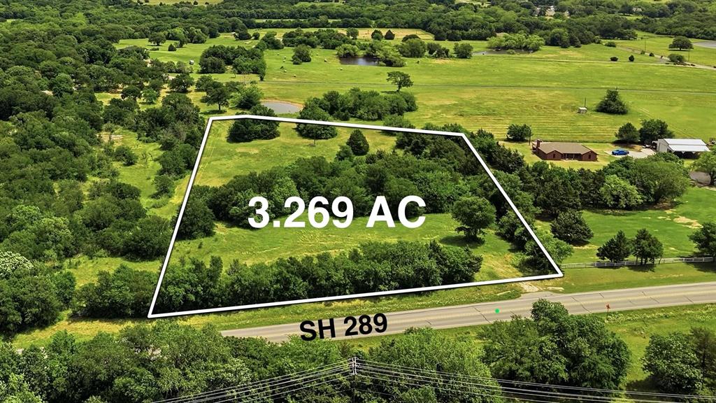 Positioned along State Highway 289 with valuable road frontage, this versatile property offers exceptional potential for both commercial and residential use in a rapidly growing area. Located near Lake Texoma and only 30 minutes from Choctaw Casino, this property benefits from strong traffic exposure and increasing demand driven by ongoing area growth. City water and city sewer are nearby per the City- buyer to verify availability and connection requirements. Zoning flexibility makes this tract especially attractive, with the highest and best use aligning with B-2 General Business District, ideal for contractor yards, auto-related businesses, or retail with outdoor display. Additional potential uses include B-1 Light Commercial for retail, office, or service-based businesses, R-1 single-family residential development, and R-2 Duplex District for investment or multi-unit opportunities. Adding to the long-term value, there are proposed future plans for expansion of State Highway 289, which may further enhance accessibility, traffic flow, and overall commercial viability. An adjacent 3.328-acre tract is also available for purchase- See MLS# 21262064, offering the opportunity to combine for a total of approximately 6.596 acres, ideal for larger-scale development or investment hold. This is a rare opportunity to secure a strategically located property with multiple use options in an area poised for continued growth.