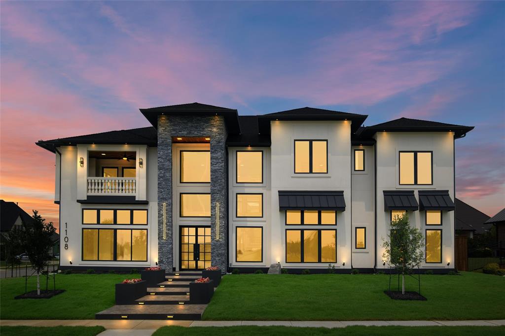 LIVE GRAND IN  BRAND-NEW 6487 SF ! A masterpiece nestled in South Pointe's prestigious gated community. Modern design seamlessly blends with elegance, creating a sophisticated oasis overlooking a breathtaking, unobstructed pond. Unwind on your private balcony, gazing out at the calming water and mesmerizing fountain. Inside, a chef's dream kitchen awaits, featuring two expansive islands that provide ample space for culinary creations and conversation. Imagine hosting unforgettable gatherings by your private paradise – a stunning turquoise water pool with a built-in grill and a fully equipped outdoor kitchen. After a day of entertaining, escape to your state-of-the-art media room upstairs. This beautifully designed haven boasts high-end technology, creating the perfect environment to immerse yourself in movies, games, or your favorite shows. 6487 is more than just a house; it's a luxurious haven meticulously crafted for those who appreciate the finer things in life.