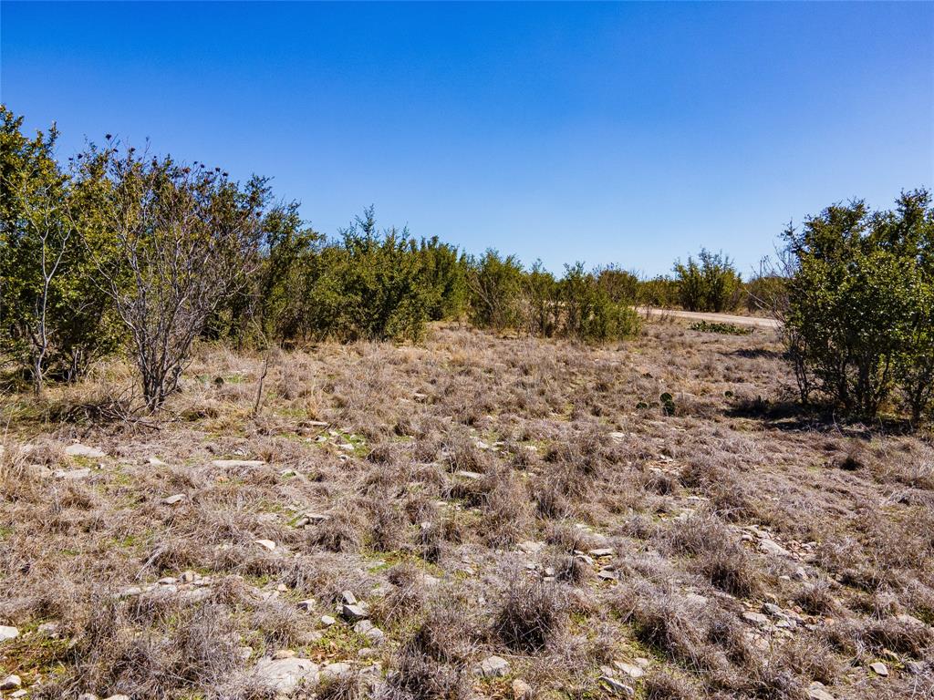 Mostly level with young oaks scattered across the property. Great opportunity to manicure and cultivate the perfect yard because of the young trees.  With ownership, you can also take advantage of 2 community swimming pools, club house, fitness center, 36 rounds of golf annually on Texas's Championship Golf Course, the restaurant, and much much more. This is a gated and guarded community, so call a local agent to get access and tour this incredible community.