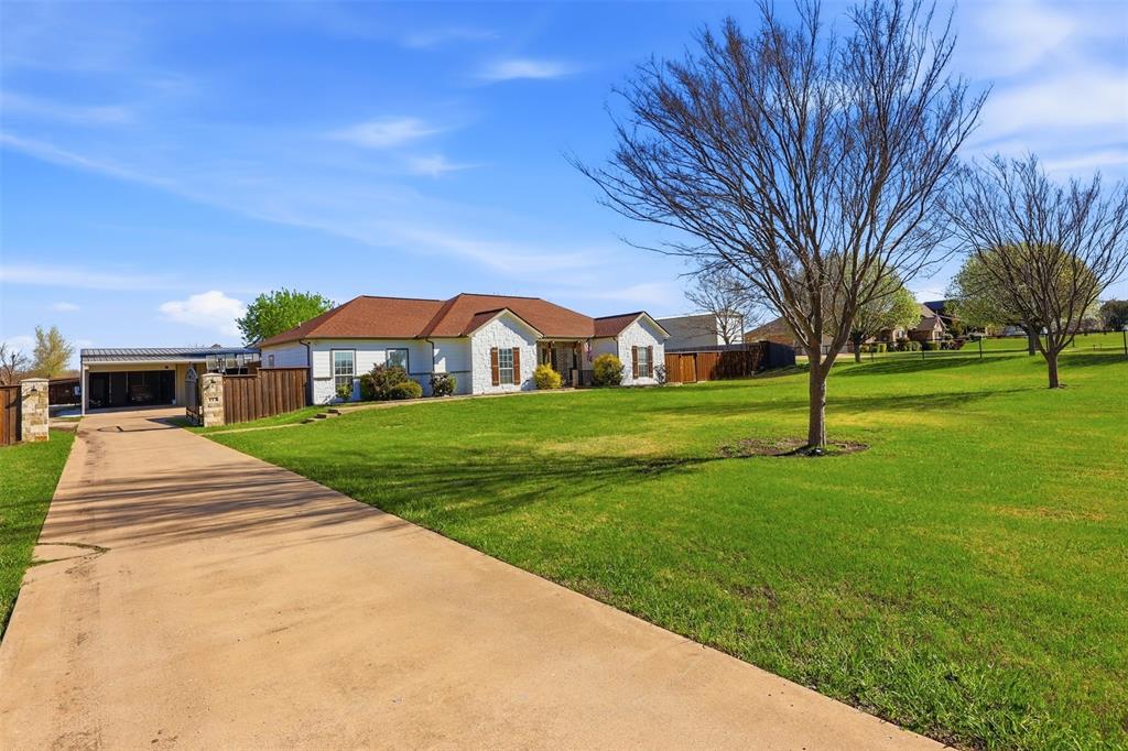 **SELLER OFFERING UP TO $10,000 IN CONCESSIONS!**

Experience the perfect combination of space, privacy, and versatility with this beautiful property situated on 1.61 fully fenced and gated acres outside the city limits with **NO HOA**. Whether you're looking for room to spread out, work from home, or enjoy country living, this property offers endless possibilities.

Inside, you'll find 4 spacious bedrooms, 2 updated bathrooms, and a flexible floor plan that accommodates a variety of lifestyles. The open-concept living areas create a comfortable flow for everyday living and entertaining, while the second living room provides the perfect space for a game room, media room, or additional family room. Two dedicated office spaces offer endless flexibility for remote work, homeschooling, hobbies, or additional storage.

The updated kitchen features granite countertops and overlooks the main living area, making it easy to stay connected while preparing meals or hosting guests. A split-bedroom layout offers added privacy for the primary suite, while walk-in closets, tile flooring throughout the main living areas, and brand-new carpet in the bedrooms add both comfort and functionality.

Step outside to your own private backyard oasis featuring an in-ground swimming pool complete with water features and a slide, creating the perfect place to relax or entertain all summer long.

Need room for projects, equipment, or a home business? This property includes **three separate workshops**, including one with its own bathroom, providing incredible flexibility for storage, hobbies, workspace, or additional parking.

Additional highlights include full spray foam insulation in the attic for improved energy efficiency, plenty of outdoor space to enjoy, and a property designed to offer the privacy and freedom that are becoming harder to find.