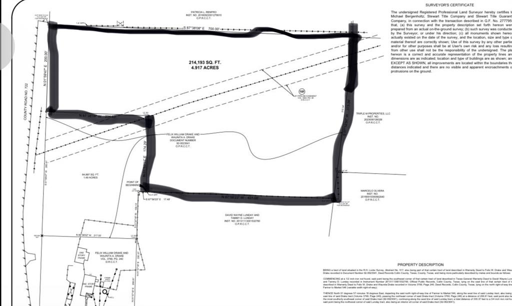 R H Locke Surv Abs #517 - Land