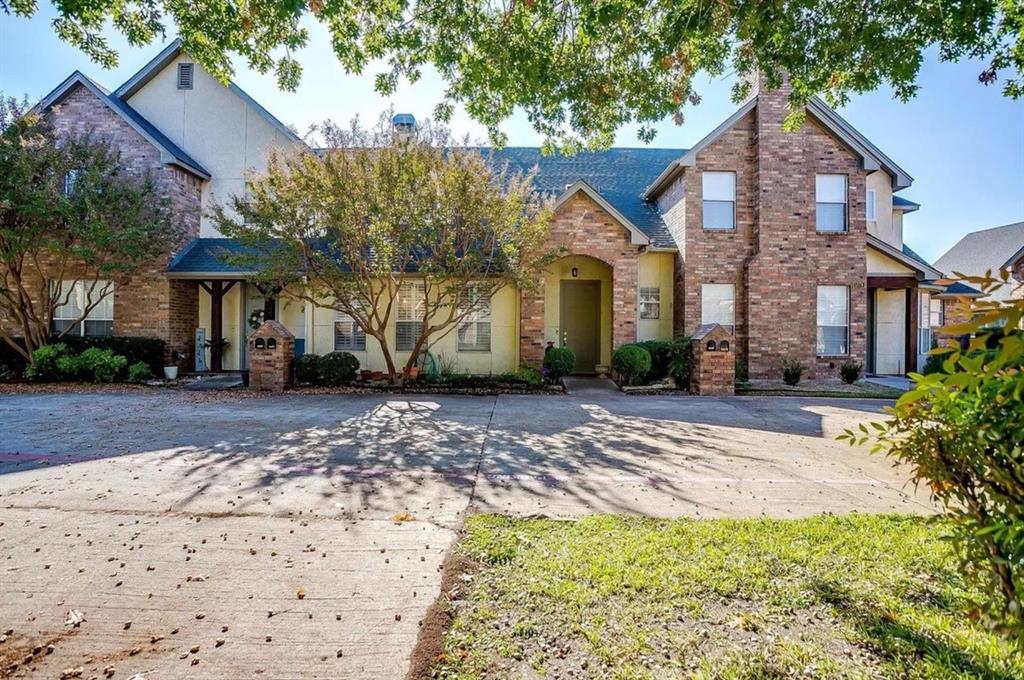 Investor opportunity: A lease is in place through January 2029, offering immediate and consistent rental income in a highly desirable Fort Worth location. Low-maintenance living near the vibrant Waterside District and the Trinity Trails, this three-bedroom, three bath townhome features beautiful updates and abundant natural light throughout. The open kitchen, living, and dining areas create an easy, livable flow, centered around a gas fireplace. Hardwood flooring, plantation shutters, and recessed lighting add a clean, refined interior.
Each bedroom has an accompanying full bath, offering flexibility and privacy. A first floor bedroom with a full bath provides an ideal option for guests or a primary suite. Upstairs, the primary bedroom features a spacious ensuite bath with a jetted tub, separate shower, dual vanities, and generous storage. An additional bedroom and full bath complete the upper level.

A utility room is on the main level, along with ample storage space. Improvements include newer HVAC systems, electrical updates and modern finishes throughout. The property includes an attached two car garage and is positioned directly across from a greenspace.