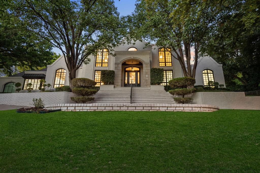 Impressively updated home in Westover features a two-story entry with marble flooring & staircase which opens to a formal living & dining area, a completely renovated kitchen with dual islands, high end appliances & breakfast nook with built ins. Soaring ceilings highlight walls of windows and look out into the backyard, pool & cabana. Also on the main floor is the spacious primary bedroom with dual master baths & closets. Upstairs are 2 beds & 2 full baths, a large nanny or caretaker suite well suited for live-in help with full bath & kitchenette and a wood paneled study with a Juliette balcony overlooking the formal living. Set on a half an acre, with a wine cave, putting green &  lushly terraced yard.