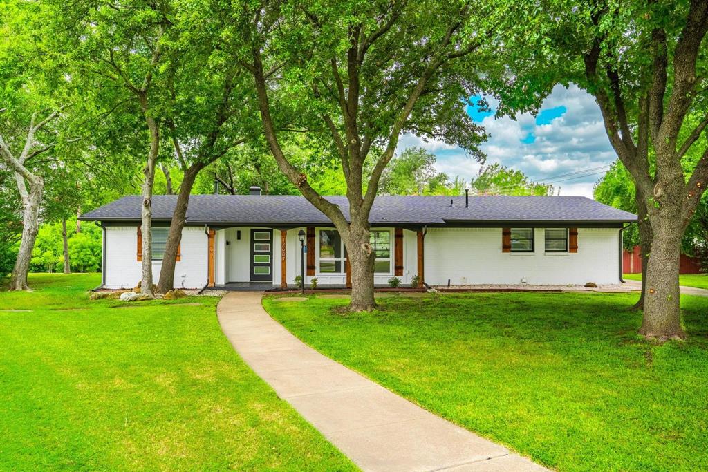 NEW! NEW! NEW! Completely remodeled-updated home! Open concept inside, mature shrubs and trees outside. The original house was built in 1959, but inside it looks like 2026! New floors, new appliances, new bathrooms and more! New roof this year! The former garage was converted into an extra large room that could be used as a bedroom, office area or a second living room and or den. Close to major freeways, so you can get virtually ANYWHERE in just minutes! On almost half an acre, so there are tons of possibilities of how to use all that outdoor space! Lots of shade from those mature trees will help cool things down even in out Texas summers. This home is worth a look!
