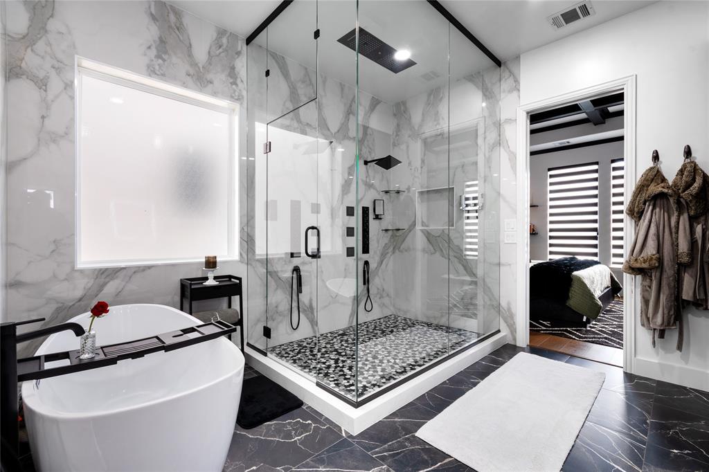 BACK ON MARKET AT NO FAULT TO THE SELLERS, BUYER GOT COLD FEET PRIOR TO INSPECTION. 

PRIME LOCATION! 15 Minutes to Frisco, 13 minutes to Legacy West, 24 minutes to Dallas

This stunning custom modern residence is thoughtfully designed for both everyday comfort and elevated entertaining. Offering four spacious bedrooms, each featuring a private en-suite bathroom, two additional half baths, the home blends luxury with functionality at every turn.
An open-concept main living area features an expansive dining space and a dramatic three-panel sliding glass door, seamlessly connecting indoor and outdoor living—perfect for entertaining or relaxing year-round. The living room is anchored by a striking custom book-matched fireplace, creating a sophisticated focal point and adding warmth and architectural interest to the space. Designed for modern lifestyles, the home includes a private office, a dedicated movie room, and a game room with a loft-style layout, providing versatile spaces for work, play, and leisure.
The owner’s suite is a true retreat, showcasing a custom spa-inspired bathroom with an oversized walk-in shower, separate soaking tub, double vanity, and floor-to-ceiling mirrors with built-in cabinetry. Completing the suite is a fully customized luxury closet, offering both style and organization.
Every detail of this home reflects modern craftsmanship, intentional design, and refined living—perfect for those seeking a one-of-a-kind custom build.