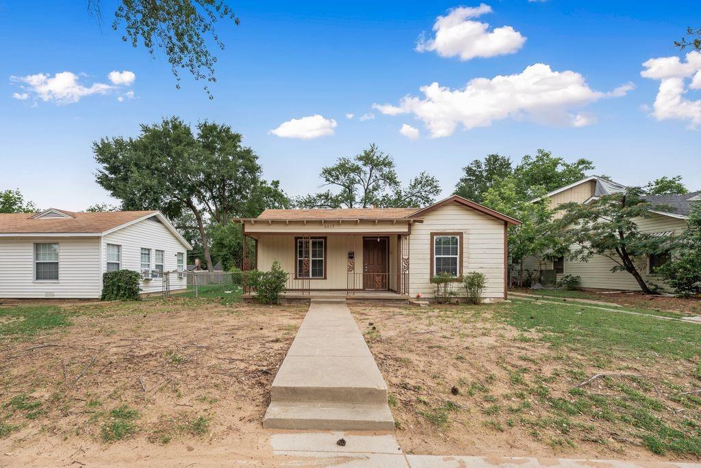 handyman special with strong upside potential in established East Fort Worth. This 2-bedroom, 1-bath home offers approximately 1,050 square feet with a functional floor plan featuring two living areas, a separate dining room, and central HVAC.

Major improvements include a new electric water heater installed in 2025. HVAC system is operational. The flexible layout and additional living space provide opportunities for value-add improvements and increased rental appeal.

Convenient location with quick access to Loop 820, I-30, employment centers, shopping, and dining. Ideal for investors seeking a rental property, fix-and-hold, or light renovation project.
