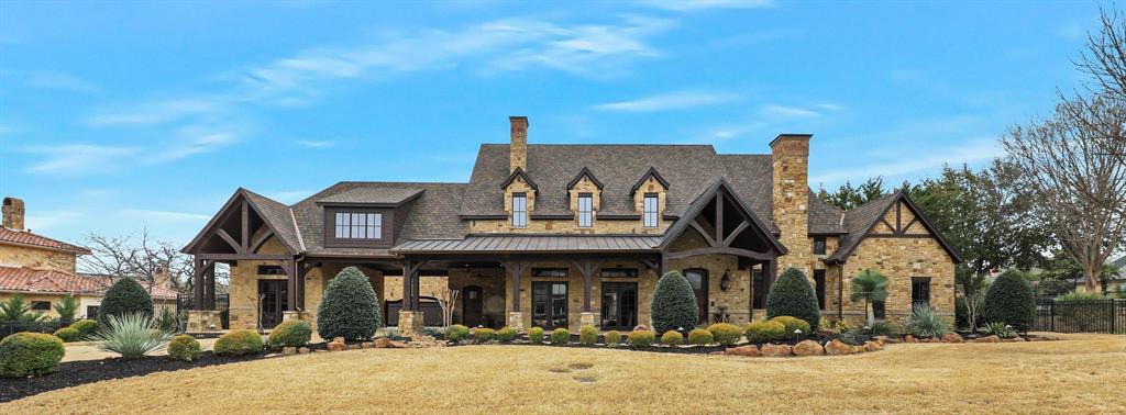 Welcome home to this gorgeous, Updated, Custom home by Kensington Custom Homes in the coveted and gated Westlake neighborhood of Glenwyck Farms. This European-inspired home welcomes you with updated transitional finishes, lighting & fixtures while maintaining the home's original charm and character. As you enter the impressive Foyer you find the Executive Study with beveled glass, beautiful wainscotting, abundant shelving and an impressive fireplace, opposite a stunning spacious Formal Dining room, also with its own lovely fireplace flanked by furniture style built-ins. The Great Room impresses with beamed ceiling, wood flooring & doors to the outdoor oasis just beyond. The open concept room offers a true Chef's Kitchen that is ready for a crowd, as is the updated Media Room and adjacent Full Bar plus temp-controlled Wine Room. Escape the day to the private Primary retreat to enjoy the perfect pool view, fireplace wall, spacious closet and spa bath with steam shower and an additional washer and dryer area. A Separate Guest Suite is downstairs, plus a separate Casita with bath that can be used as a Guest Room or another Office space. Upstairs boasts 4 lovely bedroom suites, a third laundry room,plus an Incredible recently renovated Game room with Wet Bar, a massive walk in attic for all your storage needs + balcony overlooking the gorgeous backyard oasis. Step outside to enjoy the sparkling pool, large spa, impressive waterfalls, slide & grotto style seating along with a huge covered patio area with fireplace & updated outdoor kitchen. You will also find an additional covered area perfect for outdoor ping pong or more seating. The impressive upgraded landscaping is well lit with abundant lighting throughout to help you enjoy your relaxing evenings.  This home also has its own basement shelter and an oversized 5 car garage with a spacious gated motor court for lots of parking & recreational playing.  


Students can choose Southlake Carroll ISD or Westlake Academy.