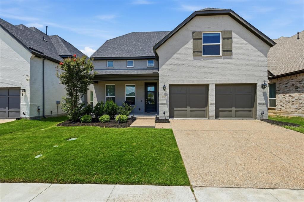 Beautifully maintained home in Castle Hills will exceed your expectations. Ideally located directly across from the community amenity center, pool, and park. With easy access to major tollways, shopping, dining, and daily conveniences, this home offers both accessibility and privacy within a well-established neighborhood served by a highly regarded STEM-focused school.Bright, modern two-story great room with soaring vaulted ceilings and clerestory windows that flood the home with natural light. Entry dining area with dramatic two-story ceilings and clerestory windows that flood the space with natural light.Ideal as a formal dining area or flexible foyer, the vaulted volume sets a grand, welcoming tone for the home. At the heart of the home, a chef-ready kitchen shines with highend appliances, crisp white cabinetry, quartz counters and a generous island that doubles as a breakfast bar—perfect for casual mornings or lively cocktail prep. The family room soars with a dramatic high ceiling and abundant natural light create an unforgettable first impression.A secondary bedroom with a full bath offers flexible space for guests, a home workspace, or multigenerational living. Covered patio extends your living outdoors. Upstairs hosts a generous game room and media room- an ideal hub for family movie nights, gaming, or a second living area. The second level also includes two spacious secondary bedrooms, each with sizable closets and easy access to full bathrooms.