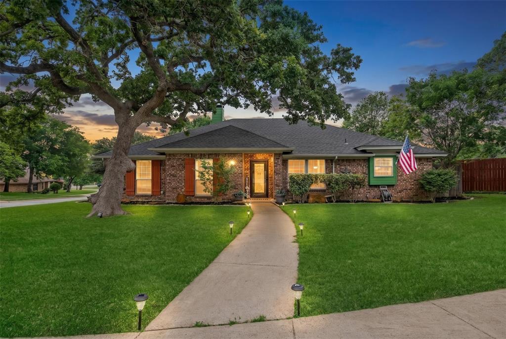 *POOL!!*YOUR OWN BACKYARD ESCAPE!!*NO HOA + PRIME LOCATION!!*

Welcome to this 4-bedroom, 2-bath home in the established Bedford Meadows subdivision, ideally located within Hurst-Euless-Bedford ISD and offering the freedom of NO HOA. With inviting curb appeal and a welcoming walkway leading to the front entry, this home makes a great first impression.

Inside, you’ll find a spacious living room featuring tray ceilings, recessed lighting, a cozy fireplace, and built-in shelving—creating a comfortable yet functional space for everyday living and entertaining. The layout flows seamlessly into the kitchen and dining area, complete with abundant cabinetry, ample counter space, a breakfast bar, and a light-filled eat-in dining space.

The primary suite offers generous space with tray ceilings and an ensuite bath featuring dual sinks, a soaking tub, and a separate shower. Secondary bedrooms are well-sized and versatile for guests, family, or a home office.

A standout feature is the bonus room or sunroom, offering incredible flexibility as a game room, second living area, or dedicated entertaining space with views of the backyard.

Step outside to a true backyard retreat designed for entertaining—complete with a sparkling in-ground pool, extended patio decking, and a covered pergola with space for outdoor dining and lounging. Multiple seating areas create an inviting atmosphere, while the additional yard space provides room for pets, play, or gardening. This is the kind of outdoor setup buyers are looking for—private, functional, and ready to enjoy.

Located minutes from major highways, shopping, dining, and everyday conveniences, this home offers an ideal combination of comfort, flexibility, and accessibility in a highly desirable area.