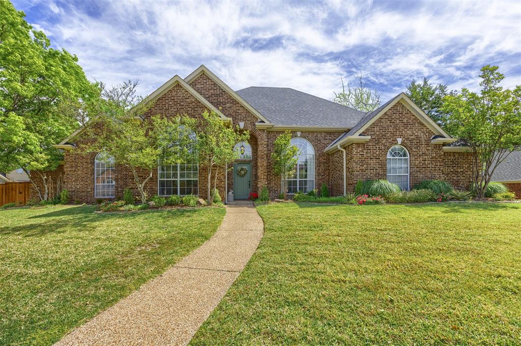 Welcome to this beautifully maintained 1.5-story home in the highly desirable Sunset Ridge Estates of McKinney—an established community known for its lush landscaping, mature trees, and welcoming neighborhood charm.

This thoughtfully designed home offers 4 spacious bedrooms and 3.5 baths, with the primary suite and two secondary bedrooms conveniently located on the main level. The secondary bedrooms share a well-appointed Jack and Jill bath, providing both functionality and privacy.

Step inside to find a warm and inviting sitting room and formal dining area—perfect for entertaining. The expansive family room features a cozy fireplace and large windows that showcase stunning views of the backyard oasis, complete with a sparkling pool and spa.

The generously sized kitchen is a chef’s dream, offering abundant counter space, freshly painted cabinetry with all new hardware, two dedicated pantries, and extensive storage throughout the home.

Enjoy a fresh, updated feel with all new interior paint throughout the entire home, creating a bright and cohesive living space.

The private primary suite is a true retreat, featuring serene backyard views and direct access to the pool area.

Upstairs, you’ll find a large game room along with an additional bedroom and full ensuite bath—ideal for guests or a private living space. A conveniently located half bath on the main level provides direct access to the pool area for added ease when entertaining outdoors.

Additional highlights include a spacious 2-car garage and a prime location with easy access to Eldorado Parkway and Central Expressway, placing you just minutes from dining, shopping, and entertainment. Enjoy proximity to Eldorado Country Club and benefit from being located within highly regarded McKinney ISD.

This exceptional home blends comfort, space, and convenience—perfect for both everyday living and entertaining.
Please find documents  and offer instructions on Transaction Desk