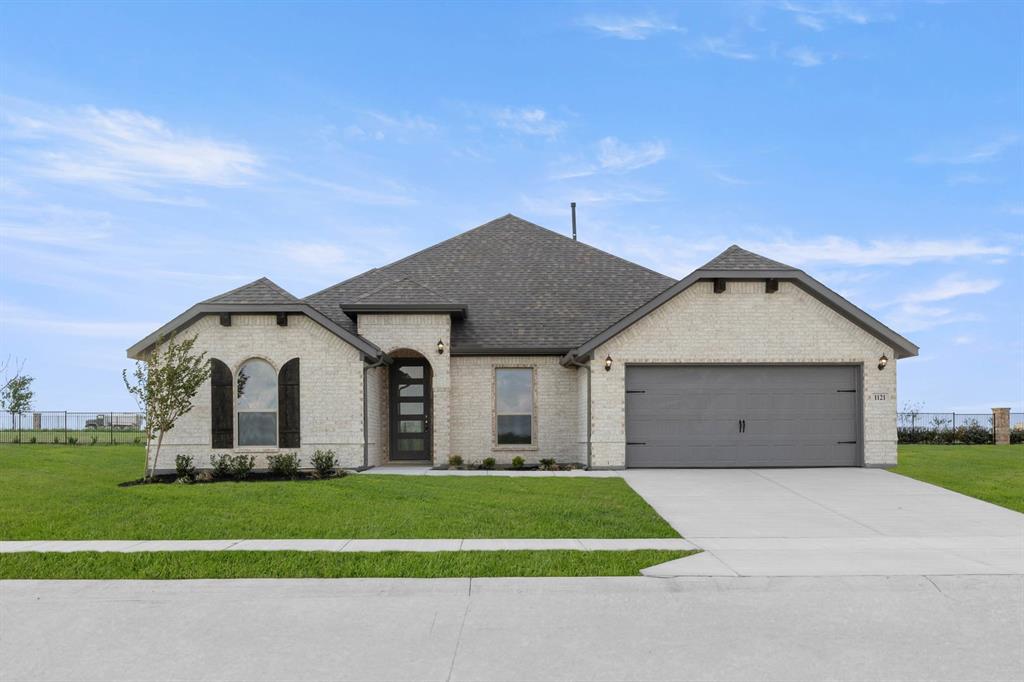 MLS# 21221341 - Built by Impression Homes - Ready Now! ~ This stunning single family residence in the desirable Timberbrook subdivision offers modern living with 4 bedrooms and 3 full bathrooms within its spacious 2,664 sq ft layout. Built in 2026, this traditional-style home features an open floor plan with one dining area and one living area, perfect for gatherings. The kitchen and living spaces are enhanced by high-speed internet availability and a smart home system. Enjoy the convenience of a central heating and cooling system, along with carpet and ceramic tile flooring throughout. Located in the acclaimed Northwest ISD, it’s close to Justin Elementary, Pike Middle School, and Northwest High School. Experience the perfect blend of style and comfort in this beautifully designed home.