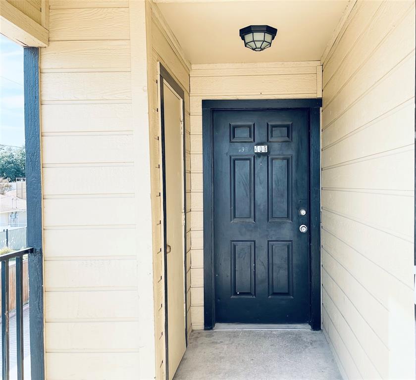Freshly renovated condo with a designated parking spot and a pool onsite.  A two-level unit with Huge living room and kitchen downstairs and bedroom upstairs for privacy.  Whole house painting, Whole house laminate flooring, Granite countertops & Backsplash in kitchen, all completed in November 2023. This quiet unit is towards the back of the community, overlooking the quiet residential area, away from all roads, and offers you the most needed privacy! Great Location! Easy access to I-635, I-35, DNT, restaurants, shopping, and entertainment areas.
