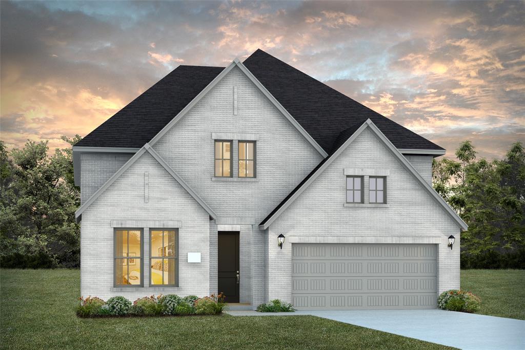 NORMANDY HOMES TOULOUSE floor plan.  Discover the perfect blend of space and style with this versatile floorplan! With four bedrooms and four and a half bathrooms, there's plenty of room for everyone. The two-car garage ensures easy parking and extra storage. The dining room effortlessly flows into a cozy family room, making it a hub for entertaining and quality time together. Upstairs, the fun continues with a game room and media room, designed for endless recreation and relaxation. This floorplan is where luxury meets modern living!