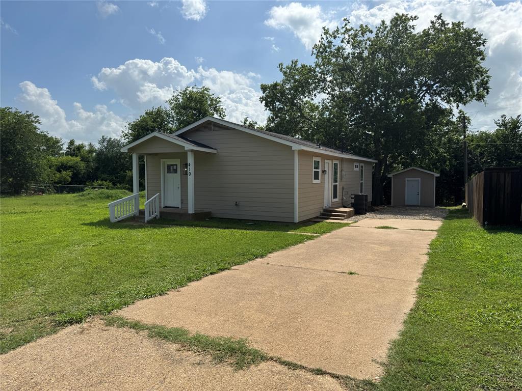 Beautiful renovated house in Terrell, TX! This cute house features a spacious open concept kitchen, living room and dining area. Also, you will love the 3 well sized bedrooms with 2 fully renovated bathrooms. The whole house is basically brand new and boasts a reinforced foundation, brand new roof, brand new air conditioner, including the flex duct, brand new windows, siding and brand new floors. Come see it today!