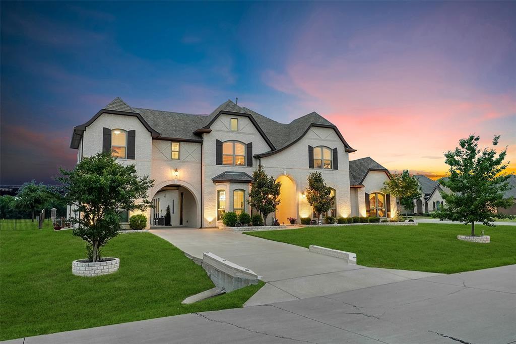 Welcome to this absolute Rockwall Luxury Showstopper. This Paul Taylor custom built home is absolutely gorgeous from head to toe, and left no stone unturned in the finest details.  The backyard is an absolute entertainment paradise for friends and family.  From gorgeous outdoor living area to a breathtaking pool with custom lights & water features, remote-controlled retractable screens, this is THE spot to entertain here in DFW!  Oh, and do you like flying?  You can walk to the municipal airport and take your private plane or helicopter out for a spin over Lake Ray Hubbard and quick getaways for work and travel.  This huge corner lot offers so much room and activity space for you and your loved ones. Enjoy paid-off solar panels that provide next to no electric bill, so make sure you keep it just as cold as you want it year round!  Pull your vehicles through the porte-cochère, and exit with a short walk to your dedicated home office, and more than enough elbow space for all the family with five bedrooms, each their own dedicated full bath. Enjoy a short bike ride to the famous Harry Meyers Park, and downtown Rockwall’s Chef-ran restaurants providing fine dining and entertainment in the Live Free Music Capital of North Texas. As you enter with the voluminous and soaring ceilings, you’re greeted with beautiful marble floors, luxurious accenting and décor fit for you and your significant other. The stairwell is absolutely jaw dropping with beautiful custom wood work, gorgeous trayed ceilings, and flowing natural light throughout the home.  The kitchen is an absolute stunner, with eat in bar seating at the kitchen island and gorgeous granite counter tops, and remarkable custom vent hood, and of course the gas cooktop and double ovens for those lovely nights at the table. The living room is massive, the game room is also massive.  This home is the epitome of privacy, luxury, and lifestyle. Home was just appraised too, come and make it yours!