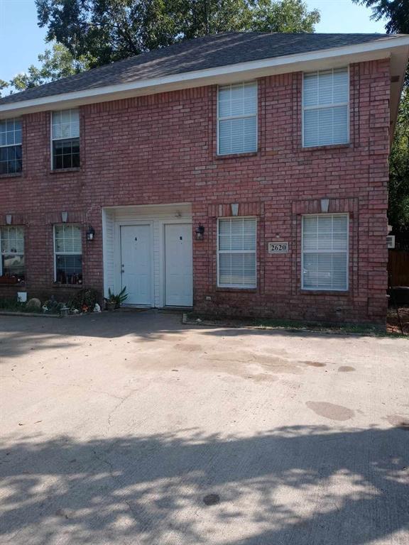 This 2-bedroom duplex is located just a couple blocks from Hwy 75 and 120. Quickly jump on Hwy 75, or enjoy all of the restaurants and shopping at that major intersection. Features include fresh interior paint, granite counters, a second living area on the first floor, vinyl plank flooring downstairs, and washer-dryer hookups. Both bedrooms are upstairs and have ceiling fans for summer comfort. A full bath upstairs has a new vanity. There is a half bath downstairs, and a large fenced back yard. It's very clean and ready to go! Owner agent.