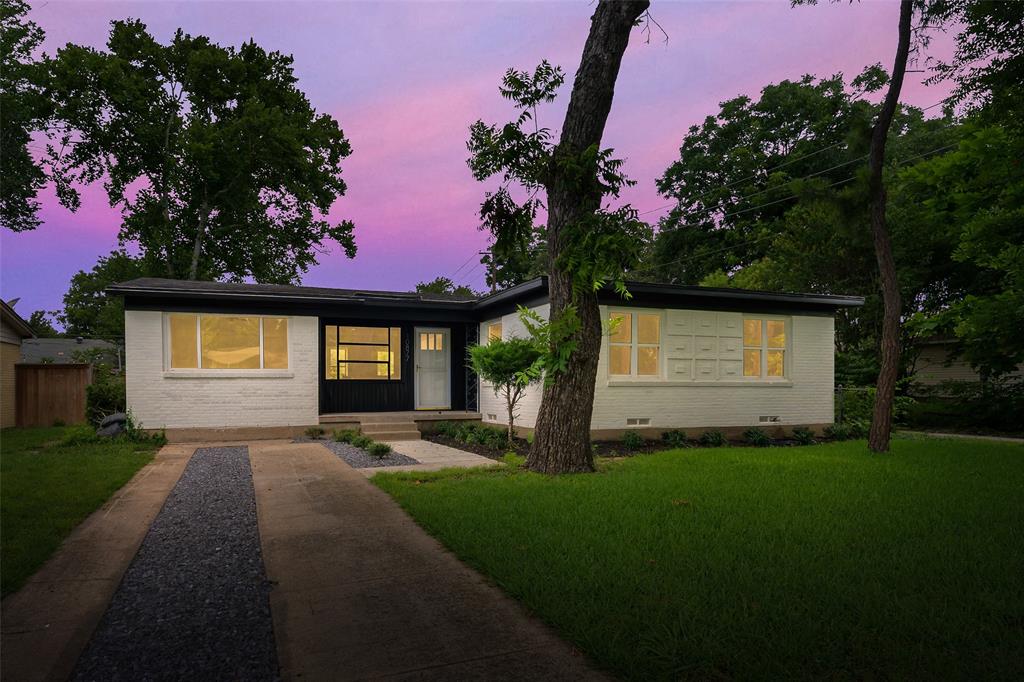 Completely renovated East Dallas gem just minutes from White Rock Lake. Situated on a desirable corner lot with alley access from both the side and rear, this home has been thoughtfully taken down to the studs and beautifully refreshed throughout. Inside, you'll find an open-concept layout featuring luxury vinyl plank flooring, quartz countertops, a gas cooktop, and brand-new stainless steel appliances. Major updates include new attic insulation, windows, electrical, and plumbing. The HVAC was replaced in 2023, and the roof was updated in 2021.