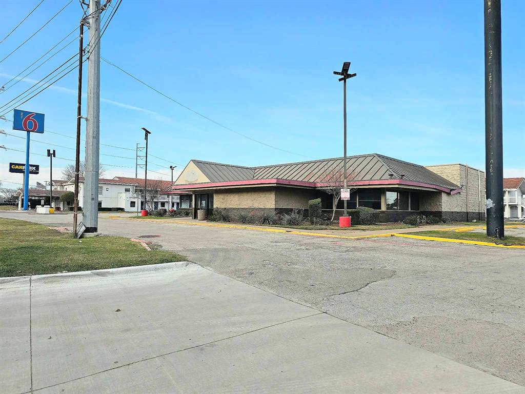 Position your restaurant concept at one of Garland’s most visible freeway intersections. Located at 12733 LBJ Freeway, this second-generation restaurant space offers exceptional frontage along LBJ Freeway (I-635) with immediate access and strong daily traffic exposure in a proven DFW corridor. Formerly operated as a full-service restaurant, the space features a fully built-out kitchen, including vent hood, walk-in cooler, and walk-in freezer, creating an efficient path to opening compared to first-generation construction (subject to tenant verification). The existing infrastructure makes this an ideal opportunity for restaurant, fast-casual, or food-service operators seeking speed to market and reduced build-out costs. Strategically positioned at the corner of LBJ Freeway and Northwest Highway, the site benefits from excellent visibility, prominent signage opportunities, and seamless freeway connectivity. The property is surrounded by dense residential neighborhoods and a strong commercial base, supporting consistent customer traffic, delivery demand, and brand recognition. This is a rare opportunity to secure a high-exposure restaurant location with built-in infrastructure in an established North Dallas submarket.