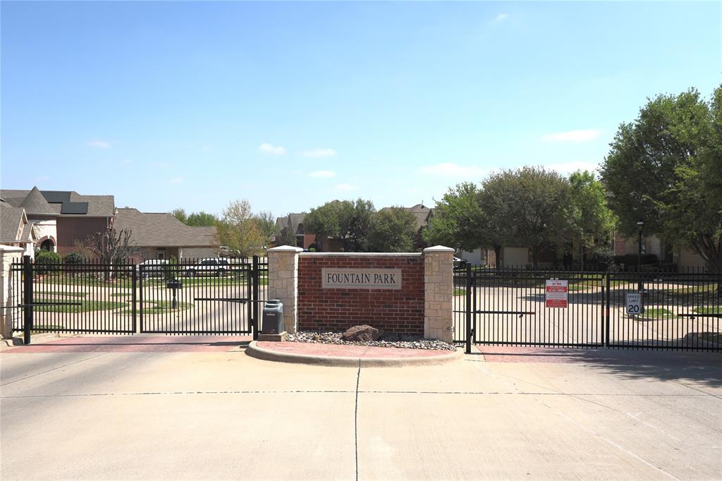 This Euless home is in a gated community moments from DFW Airport with community ponds, walking trails, and parks.  It’s been well cared for and is move in ready.  Inside, you’ve got a spacious family room with a cozy corner fireplace and is open to the kitchen and dining area.  The 2nd  living area is upstairs. The layout is simple and functional with three bedrooms downstairs and one upstairs, plus three full bathrooms. The split floor bedroom arrangement is perfect for a multigenerational family or quests with extra privacy.
The kitchen features an island cooktop, wood cabinets, and Corian countertops, making it a great spot to cook and gather.
Out back, there’s a nice entertaining area with an 8 foot privacy fence, and grassy yard for pets to roam.
Built by Sandlin Homes, this is a comfortable, easy living home in a great location.
Sellers require proof of funds or letter of prequalification with offers.