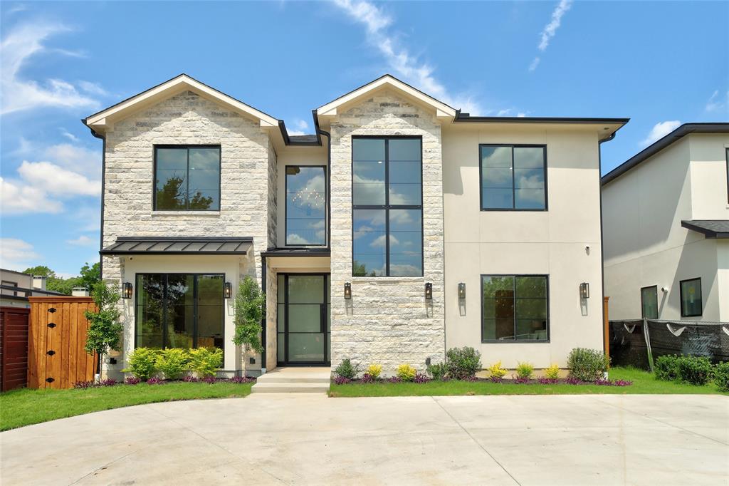 Experience elevated living in this stunning luxury residence in Midway Hollow.  Designed for both sophisticated entertaining and everyday comfort, this exceptional 5-bedroom, 4.5-bath home showcases timeless elegance, soaring ceilings, and rich wood flooring throughout.
The heart of the home is a chef-inspired kitchen featuring a dramatic waterfall island, premium finishes, abundant cabinetry, and a well-appointed butler’s pantry—perfect for hosting gatherings of any size. Expansive living spaces are filled with natural light and seamlessly blend style with functionality.

The versatile floor plan offers five spacious bedrooms, with the fifth bedroom ideally suited as a private executive office, study, or guest suite. Enjoy cinematic experiences from the comfort of your dedicated theater room, creating the ultimate entertainment retreat.
The luxurious primary suite provides a serene escape, while thoughtfully designed secondary bedrooms offer comfort and privacy for family and guests alike. A spacious 3-car garage adds convenience and ample storage.
Perfectly positioned in one of North Dallas' most desirable locations, this home is just moments from premier retail destinations, upscale dining, charming coffee shops, veterinary services, and everyday conveniences. Families will appreciate the proximity to the prestigious private school corridor, offering access to some of the area's most sought-after schools. 
Combining exceptional craftsmanship, luxury finishes, and an unbeatable location, this remarkable residence delivers the lifestyle today's buyers demand.