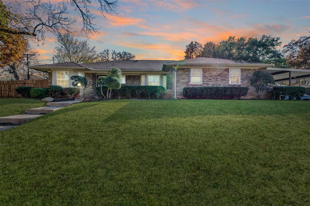 Indulge in modern luxury with this beautifully remodeled 3-bedroom, 2-bathroom home in the coveted Mansfield ISD area, conveniently situated on a corner lot next to James McKnight Park West. Enjoy the airy ambiance with vaulted ceilings, skylights, and a modern light touch paint tone throughout. The spacious bedrooms feature sleek finishes, and the freshly renovated kitchen is a culinary haven for holiday cooking and family gatherings. Beyond the stylish interiors, relish the central location that brings convenience to your fingertips. Adjacent to James McKnight Park West, you'll have nature at your doorstep. Plus, being near the heart of Downtown Mansfield, you're perfectly positioned for easy access to shopping and dining, making every day a delightful blend of modern elegance and urban convenience. Your dream home awaits, where comfort meets style in the ideal location.