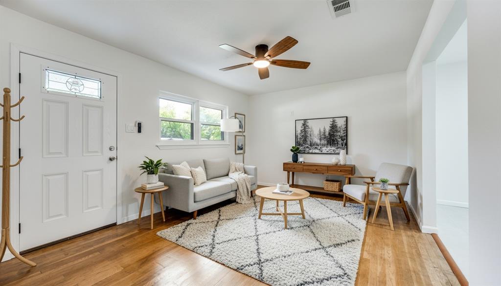 Step into this beautifully remodeled and thoughtfully upgraded home where classic charm meets modern functionality. Featuring 5 spacious bedrooms and 3 fully renovated bathrooms, including 2 ensuite bathrooms, this home offers flexibility and comfort for multigenerational living, guests, or a growing household. Original hardwood floors have been professionally refinished, bringing warmth and character throughout the home. The updated kitchen is designed for both everyday living and entertaining with brand-new cabinetry, sleek countertops, stainless steel appliances, and the refrigerator stays with the home. A secondary living area provides versatile space perfect for a game room, home office, media room, or play area. Stylish updated lighting and contemporary finishes create a fresh, move-in ready feel from room to room. Beyond the cosmetic updates, this home also includes major system improvements that add long-term value and peace of mind, including the replacement of all original cast iron plumbing with durable PVC plumbing — a significant and costly upgrade already completed for the next owner. Outside, you’ll find a large shop complete with electricity and plumbing, ideal for hobbies, storage, a workshop, or future customization. Conveniently located with easy access to major highways and just minutes from downtown Arlington’s dining, shopping, and entertainment, this updated and upgraded property combines charm, functionality, and exceptional value in an unbeatable location.