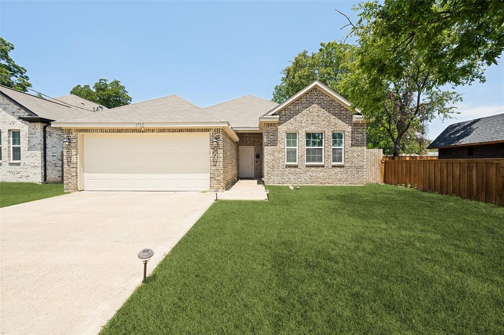 The backyard of your dreams!! Welcome to a spacious and functional floor plan Recessed lighting, updated ceiling fans, and an abundance of natural light create a bright and inviting atmosphere. The kitchen boasts pendant lighting, granite countertops, a stunning backsplash, and stainless steel appliances, perfect for both cooking and entertaining. The spacious primary bedroom includes a luxurious ensuite with dual vanities. Enjoy outdoor living in the large backyard under the covered patio. Conveniently located near major highways with easy access to downtown Dallas, offering a variety of dining, entertainment, and recreation options