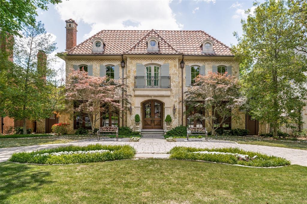 Impeccable Todd James custom home on fantastic block feeding into Boone Elementary. Circular drive & beautiful yard welcome you to this timeless home with many high-end features including 12 ft ceilings, wide-planked hardwood floors, antique doors & lighting fixtures, wood beams from a French farmhouse, 2 cast stone fireplaces & more. 1st floor with spacious family-friendly layout with elegant formals & paneled study, wet bar with wine closet, chef’s dream eat-in kitchen with huge pantry, built-in office nook & oversized den with french doors overlooking the pool. 2nd floor with hardwood floors, 4 large secondary bedroom suites & large game room with attached office. Luxurious primary suite stuns with vaulted ceiling, sitting area, spa-like bath, two walk-in closets & bonus dressing-exercise room. 3rd-floor media room with bathroom-ready closet. Tons of storage!  Backyard encompasses an outdoor oasis with a gorgeous pool, expansive covered patio, fireplace, built-in grill, & more!