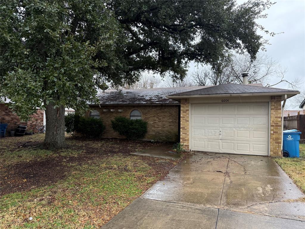**All prospective buyers please refer to attached Trust Info and Offer Guidelines document.  Seller will not consider blind offers. **  Single-story brick home built in 1975 offering approximately 1,332 square feet with 3 bedrooms, 2 bathrooms, and an attached one-car garage in Rowlett. This property is an ideal investor special with solid bones, functional layout, and clear value-add potential through cosmetic updates and improvements. Strong upside opportunity for a flip or long-term rental in Garland ISD with convenient access to major roads, schools, and retail. Property sold as is. Information deemed reliable but not guaranteed; buyer to verify all information.