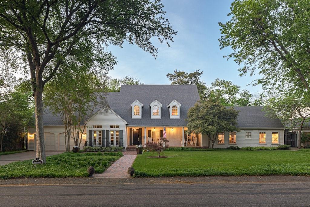Situated on a prime 125’x150’ interior lot in the heart of Preston Hollow, this traditional home offers space, charm and privacy with endless opportunities to live in it as-is or expand. The timeless design features a first floor Primary Suite, hardwoods, wrought iron details and stunning views of the backyard from every room. The kitchen is equipped with stainless steel appliances, a marble island with barstool seating, dual ovens and a breakfast nook. Upstairs includes two guest bedrooms and a spacious media room with wet bar and access to a full bathroom. The expansive backyard is the ultimate highlight and feels like you have your very own park in the heart of the city.