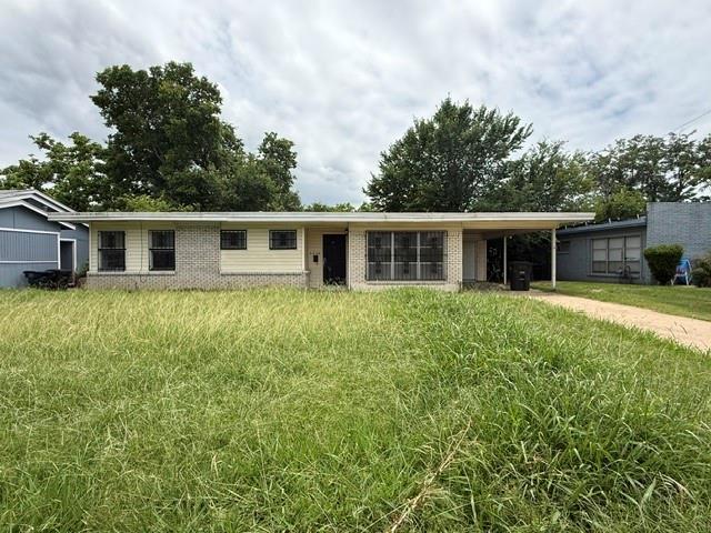 Great starter home that has 3 bedrooms and 2 baths. The living room has hardwood floors, dining, kitchen and baths have ceramic tile. Both baths and the kitchen have been partially remodeled in the last several years. It also has a 1 car attached carport with an attached storage area and a large back yard. It would make a great retirement home or rental property. The seller does not accept blind offers or escalation clauses. Buyer to verify all information.