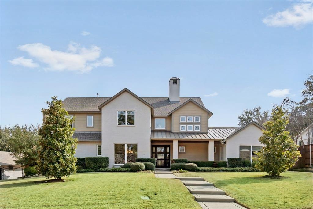 Stunning transitional home located in the highly sought-after Jan Mar Circle, set on a beautifully landscaped 0.422-acre lot. The 5,643 square foot, open-concept floor plan boasts 5 bedrooms, 4.1 bathrooms, and a mezzanine balcony that overlooks the family room with a cozy fireplace. Expansive windows flood the home with natural light, highlighting the gorgeous hardwood floors throughout. The first floor features an inviting dining room, a chef’s kitchen with stainless steel appliances, a guest bedroom, a private office with built-ins, and a utility and mudroom with ample storage, connected to a spacious 3-car garage with an EV charging station. The serene master suite offers views of the backyard and includes a spa-like bathroom with a separate shower, tub, and his-and-her vanities and closets. Upstairs, you’ll find a large game room, 3 additional bedrooms, and 2 full bathrooms. The newly renovated backyard is a true retreat, featuring a sparkling pool and spa, built-in grill, elevated fire pit, and lush landscaping, perfect for relaxation and entertaining. The home is also equipped with a surge protector, home generator, and new hot water heaters.