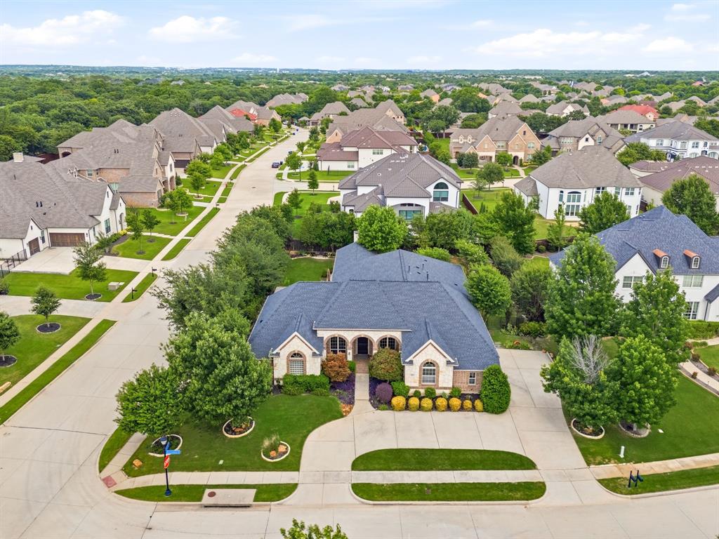 Beautifully landscaped single-story home on an oversized corner-lot in the highly sought-after Reserve at Colleyville! Enjoy the community park, pond, and walking trails. This well-designed layout features an open-concept kitchen with granite countertops, a large island, stainless steel appliances, and a gas cooktop—perfect for everyday living and entertaining. Natural light fills the spacious living areas, and the corner location adds extra privacy and curb appeal. A rare single-story opportunity in one of Colleyville’s premier communities! Highly rated Keller ISD OR apply for Grapevine-Colleyville ISD enrollment. Conveniently located between Dallas and Fort Worth, minutes from the Dallas Fort Worth International Airport. Nearby Southlake Town Square and Historic Downtown Grapevine offer endless shopping and dining options!