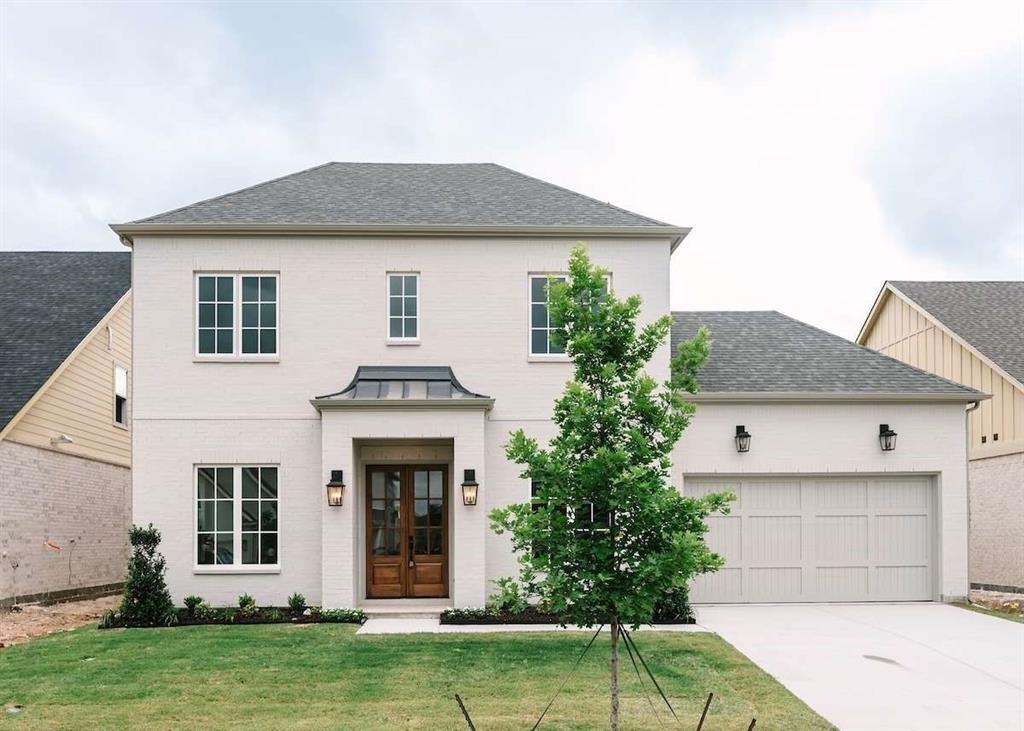 This beautiful Hark Home located on a cul-de-sac street in Parks of Aledo - The Bluffs is one of a kind! The exterior boasts beautiful architectural features, upgraded windows, curved metal roof detail, & stained v-groove wood porch ceilings. This thoughtfully designed two-story home features plenty of space with 4 bedrooms, 3.5 baths, game room & study. Inside, you’ll find wide plank wood flooring, an oversized kitchen island, beautiful kitchen backsplash tile, custom vent hood, stainless steel appliances, upgraded cast stone fireplace surround and a spacious laundry room. Open the sliding doors to the oversized back patio and enjoy the large backyard. The home also features full foam insulation, tankless water heater & Trane HVAC equipment. Don’t miss out on the level of detail and craftsmanship that this home has to offer!
