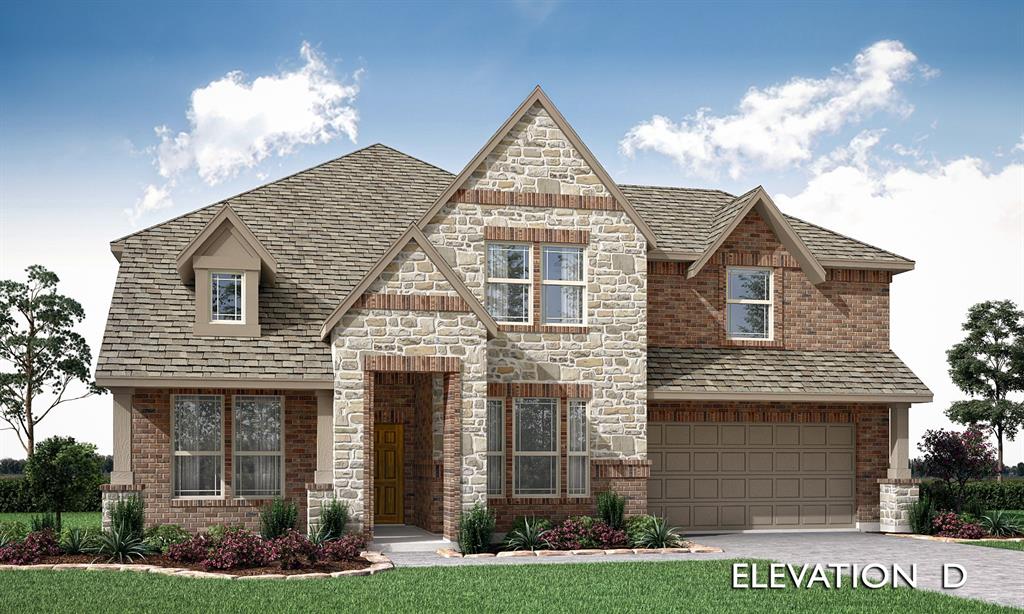 NEW! NEVER LIVED IN. Estimated completion June 2026. The Bellflower by Bloomfield Homes in the Hampton Park community offers a spacious two-story layout with 4 bedrooms, 3.5 baths, and a 2.5-car garage. Tall ceilings and RevWood flooring through the main living areas give the home a bright, open feel while adding durability where it matters most. The family room opens directly to the kitchen and breakfast area, creating one connected gathering space filled with natural light from large windows. The Deluxe Kitchen features quartz countertops throughout, painted cabinets, a striking DECO teardrop backsplash, built-in stainless steel appliances, a 5-burner cooktop, and double ovens. A gas drop at the covered patio makes outdoor grilling easy. Near the front of the home, a private study with glass French doors provides a quiet workspace. The primary suite is also located on the first floor and includes a spacious bedroom, a bath with dual sinks, soaking tub, separate shower, and a large walk-in closet. A mud room just off the garage adds practical storage and helps keep everyday items organized. The second level centers around a spacious game room that overlooks the space below. Each secondary bedroom includes a ensuite bathroom and walk-in closet, offering comfort and privacy for family members or guests. The exterior showcases upgraded brick and a bricked front porch, while the covered patio offers a comfortable space for relaxing or entertaining. Hampton Park residents enjoy neighborhood amenities including a park, playground, basketball court, pavilion with picnic tables, and open green spaces throughout the community. Visit Bloomfield Homes at Hampton Park to learn more about the Bellflower and see everything this home has to offer!