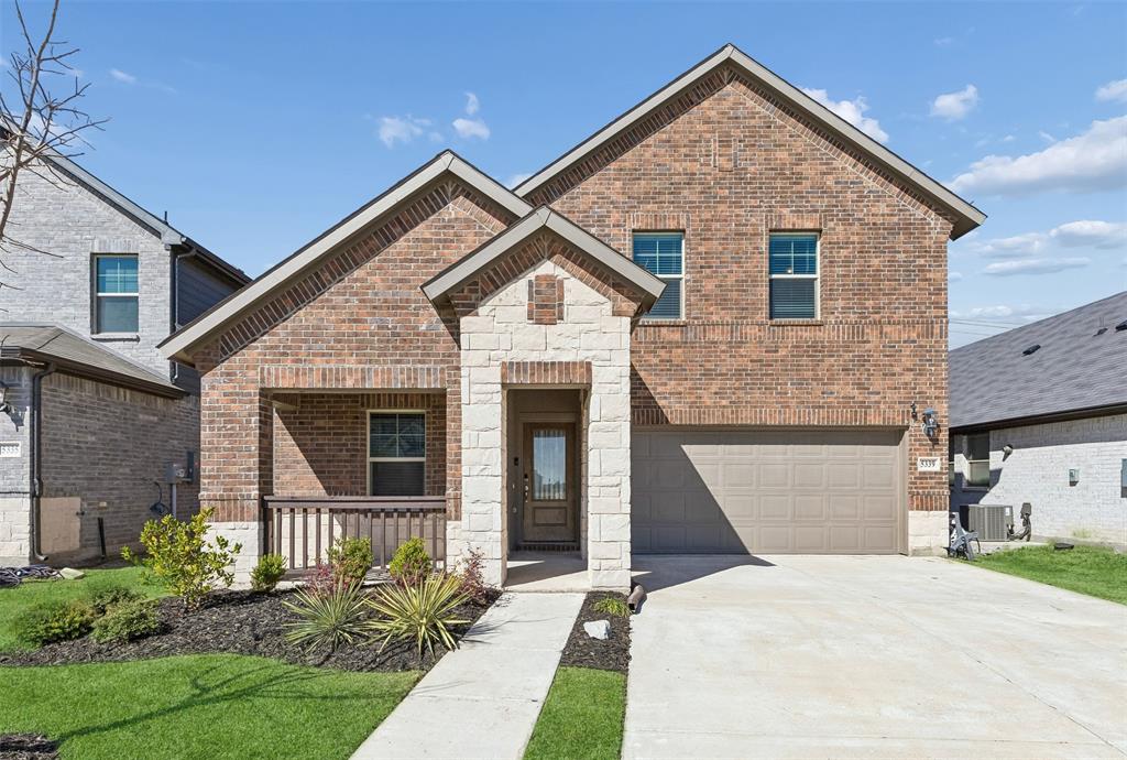 Start your next chapter in a 2022 energy-efficient home designed with growing families in mind, set in one the area’s most exciting up-and-coming communities with highly regarded schools. This home is thoughtfully designed with an open concept living, dining and kitchen area ideal for family fun and entertaining. Flexible floorplan with a flex space off the foyer that could easily be a 5th bedroom, an office or living space. Stylish features include high ceilings, white pearl quartz countertops, neutral tone EVP flooring and textured carpet in spacious bedrooms. The luxurious primary suite is downstairs and features a spa-like bathroom and huge walk-in closet. Upstairs offers a spacious second living area - perfect for a playroom, media space, office, or homework zone. Located in Parkside Village, everyone will enjoy the neighborhood’s resort-style amenities, including a pool and cabana, playground, scenic green spaces, and a peaceful pond with a fishing pier - ideal for weekend relaxation and outdoor fun. With quick access to I-30, commuting to Dallas is a breeze, making it easy to balance work, school, and family time. Plus, built-in energy-efficient features mean lower utility costs and a healthier, more comfortable home environment. Ideal find combining exceptional value, prime location and exceptional amenities!
