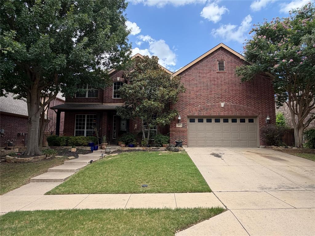 DISCOUNTED PRICE! INSTANT EQUITY! Rare opportunity to transform this home into one that truly exemplifies its potential. Large all brick home with Open floor plan with very spacious room. This home has a spacious master and split bedroom down stairs, upstairs includes a game room, office area with a built-in desk, theater room, bedroom with its own full bathroom and a walk-in closet, as well as 2 bedrooms upstairs sharing a Jack & Jill bathroom. Being located in The Bluffs of Heritage near the Alliance corridor provides plenty of shopping, food and entertainment! This home is located in the award winning Keller ISD. Oversized backyard has plenty of room for a pool. Contact agent for more details! House needs TLC.