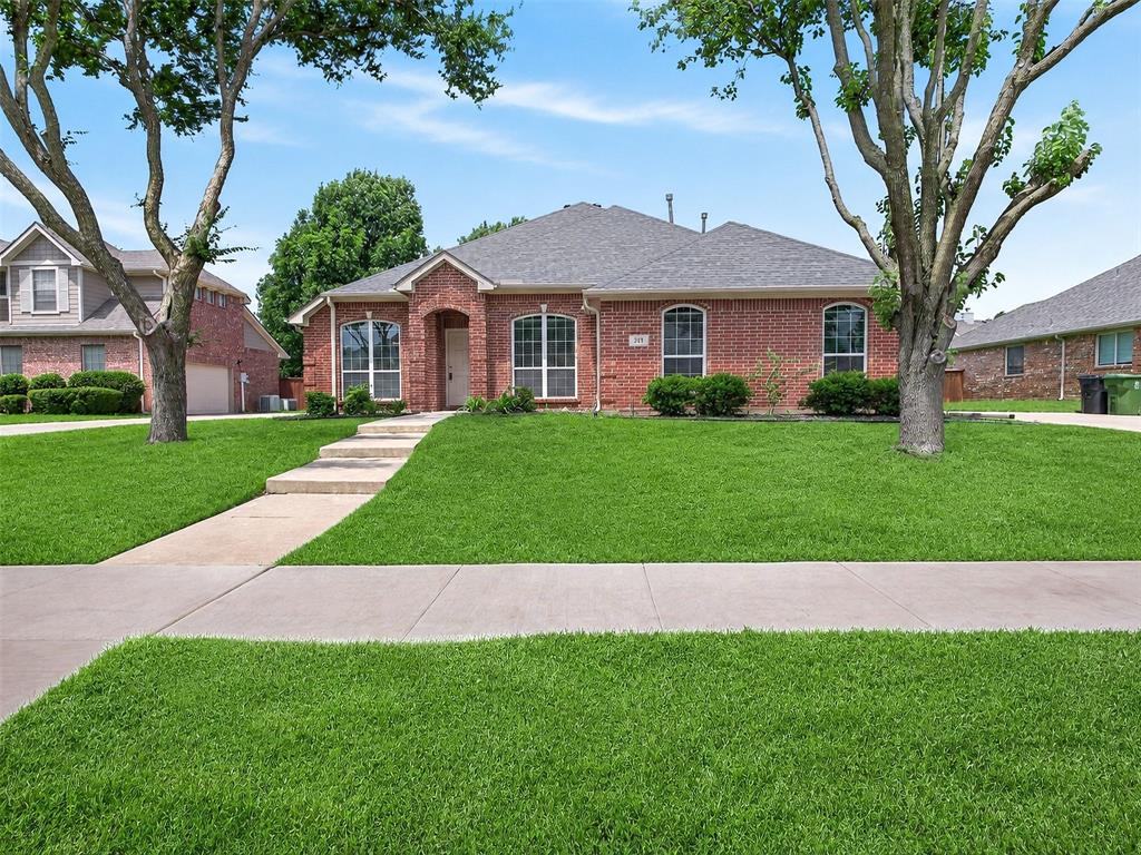 Beautifully maintained 4-bedroom, 2-bath home in the sought-after Maxwell Creek community and highly acclaimed Wylie ISD. Offering approximately 2,286 square feet of thoughtfully designed living space, this single-story home features a desirable split-bedroom floor plan, spacious living area with vaulted ceilings and a gas fireplace, and an updated kitchen with granite countertops, stainless steel appliances, and abundant cabinetry.

The private primary suite includes dual vanities, a garden tub, separate shower, and a large walk-in closet. Recent upgrades provide exceptional value and peace of mind, including a Class 4 hail-resistant roof (2025), HVAC system with central air purifier (2021), all windows replaced throughout the home, a new water heater (2022), and a recently replaced microwave oven. With no carpet and tasteful updates throughout, this home is truly move-in ready.

Enjoy the oversized backyard with a covered patio and expansive deck, perfect for entertaining or relaxing outdoors. Located in a family-friendly neighborhood with community pools, parks, playgrounds, soccer field, and walking trails, and zoned to the highly rated Wylie Independent School District, this home offers the perfect combination of comfort, quality, and convenience.