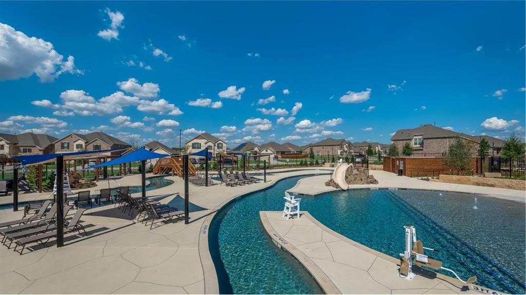 Welcome to this beautifully maintained, nearly new home in the highly desirable Preserve at Honey Creek community in McKinney. Built in 2024, this 3-bedroom, 2-bath, 1,602 sq ft home offers a simple, modern layout that feels easy the moment you walk in. Inside, the open main living area is filled with natural light and creates a calm, usable space for everyday life—whether that’s quiet nights in, hosting friends, or simply having room to spread out without feeling crowded. The kitchen sits at the center with quartz countertops, stainless appliances, and a layout that keeps cooking, conversation, and daily routines connected and uncomplicated. Thoughtfully designed, the floor plan creates real separation where it matters most, with the primary bedroom set apart from the secondary rooms for added privacy and quiet, while the secondary bedrooms stay well-sized and flexible for family, guests, or a home office. Out back, a fenced yard and covered patio extend the living space in a simple, low-maintenance way—ideal for grilling, relaxing outside, or letting pets enjoy the yard. The property also includes a two car garage, sprinkler system, and professionally maintained landscaping.. Located in The Preserve at Honey Creek, the neighborhood offers a pool, clubhouse, parks, playgrounds, and scenic walking and biking trails, and a relaxed atmosphere that makes it easy to settle into daily life. Zoned to award-winning McKinney ISD and close to everyday shopping, dining, and continued growth in the area, it’s a home that fits first-time buyers, those looking to simplify or downsize, and investors seeking a strong, low-maintenance rental option. It’s the kind of place that quietly works for a wide range of lifestyles.