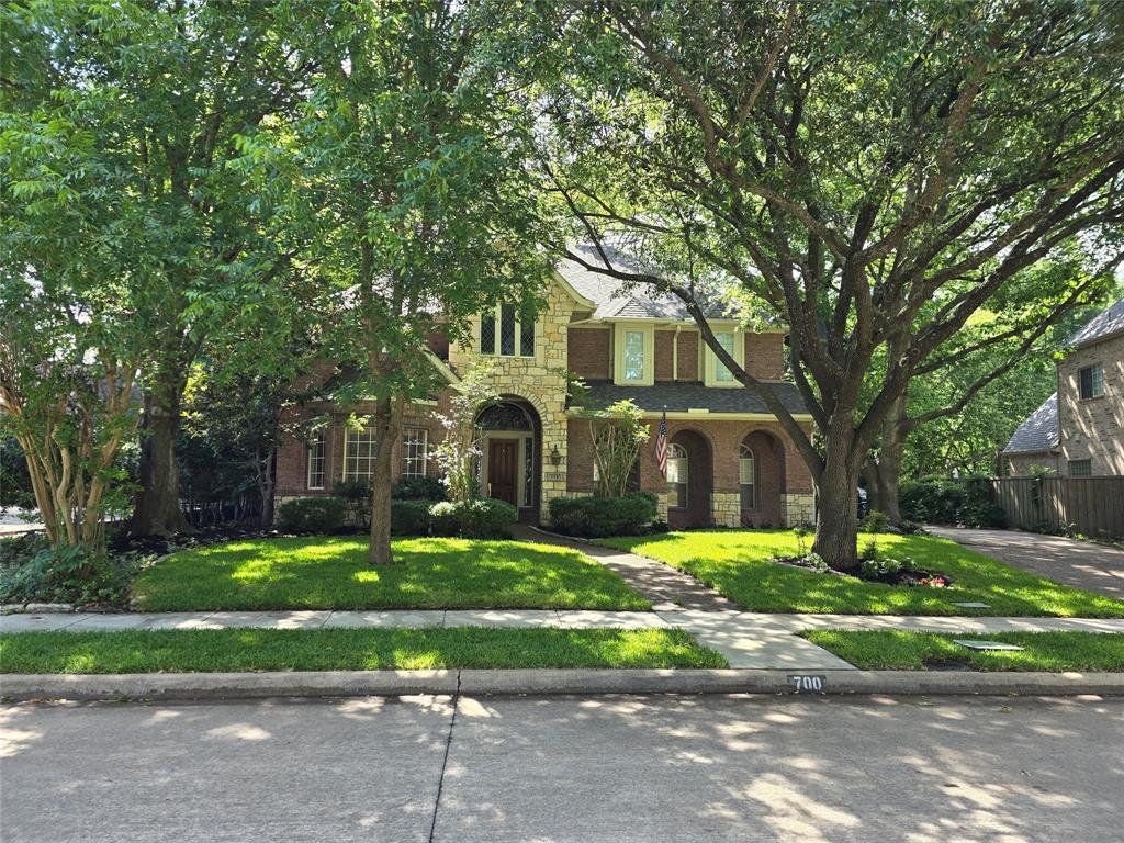 Price reduced. Motivated Sellers. 
Lovely Twin Creeks home sitting on .30 of an acre creek side lot.  As you enter the home, you will be greeted by the 21 foot high ceiling in the foyer. 
The first floor features a formal living room and dinning room. Updated Kitchen includes professional grade 7 burner gas range, double ovens, dishwasher, quartz countertops, peninsula that provides ample prep and cooking area and a breakfast nook & breakfast bar.  The kitchen opens to the living area with a beautiful stone fireplace.  Newer hardwood floors throughout first floor.  There is one bedroom and a full bathroom downstairs. 
The second floor boasts a huge master suite that includes an intimate fireplace and sitting area, excellent creek views, walk-in closet, his & her vanities, separate shower and spa tub with jets.  Large family room with a connecting half bath.  The home features two separate HVAC units, one for each floor.   The second floor also includes two additional bedrooms that are adjoined by a Jack and Jill bathroom, each side has it's own vanity. 
The backyard is an outdoor sanctuary with lush greenery, trees, birds and the creek that runs along the back edge of the property.  There is and expansive deck with multiple sitting areas and an abundance of shade from the canopy of trees. Walking distance to the community amenities which include tennis and pickle ball courts, basketball courts, sand volleyball court, baseball and soccer fields, gated playground, community swimming pools and a separate covered toddler pool.  There are plenty of trails throughout the community for jogging or walking, two stocked ponds that feature fountains that attract ducks and geese. 
The Golf Club at Twin Creeks is a popular attraction for the avid golfers in the area. This Allen home is conveniently located minutes away from local shopping and eateries.