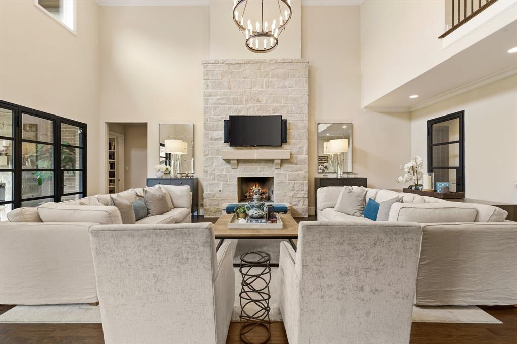 Situated directly across from Preston Hollow Park in one of Preston Hollow’s most coveted enclaves, this exceptional 5-bedroom, 4.1-bath residence (built in 2014) offers a rare combination of comfort, and functionality. From the moment you step inside, the home unfolds through a seamless, light-filled design where high ceilings and abundant natural light guide you into an expansive family room—an inviting yet refined setting perfectly suited for both everyday living and effortless entertaining.

The main-level primary suite serves as a true private retreat, thoughtfully appointed with its own laundry for everyday ease. Upstairs, four generously sized bedrooms are anchored by a spacious game room or flexible living area, along with a second laundry—providing both functionality and versatility for evolving needs.

Thoughtfully designed with both luxury and practicality in mind. An exceptional opportunity to own a beautifully appointed home directly across from Preston Hollow Park.