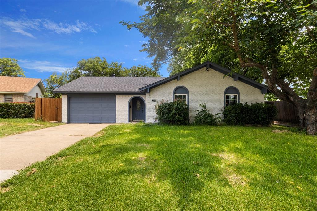 Welcome to 1065 Sunset Circle, a beautifully remodeled home nestled in an established Garland neighborhood. This move-in-ready property features 3 spacious bedrooms and 2 fully updated bathrooms inside the main home, featuring a stunning new kitchen completed in 2025, updated flooring 2025, remodeled showers 2025, fresh interior paint 2026, and fresh exterior paint 2026. Major system updates provide added peace of mind, including plumbing improvements completed in 2023 and a new roof installed in 2024. A standout feature is the detached backyard room complete with its own private bathroom—perfect for a guest suite, home office, studio, workout space, or multi-generational living. The expansive outdoor area offers plenty of room to relax, entertain, and enjoy Texas evenings with plenty of room for parking your trailers and work vehicles.