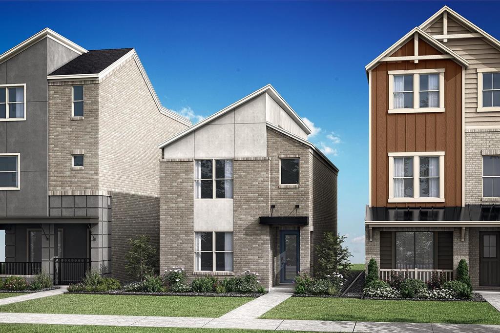 The Myrtle features 3 bedrooms, 2.5 bathrooms, a 2-car garage & ample living space distributed across two stories. 1st floor features 2 bedrooms, covered porch, entryway, garage & full bath & extra under stair storage. The main floor has an expansive Great Room featuring an electric fireplace, kitchen with a sprawling kitchen island, and tech center for all your family planning needs. The owner’s suite with private bath has a walk-in closet & a laundry room off the entrance to the suite. 2023. Tenison Village is a gated community where residents will enjoy the resort-style amenities, including a swimming pool, several walking paths, and a courtyard. Being so close to Downtown Dallas, residents will also have access to major Dallas hot spots. From trendy restaurants, boutique shopping, museums and entertainment, you are a short distance from it all! Estimated Completion Aug. 2023