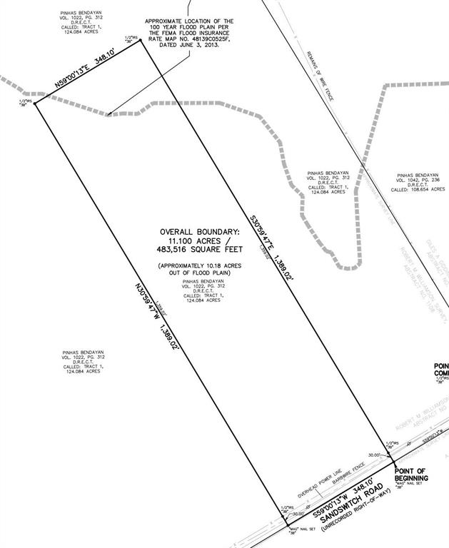 LAST ONE!  Tract #7 is the last 11.1 acre (per survey) parcel available!  Road frontage, some floodplain, lots of trees.  Near Onion Creek, lots of wildlife!  The real estate should be roughly centered, the property photos include the survey images.