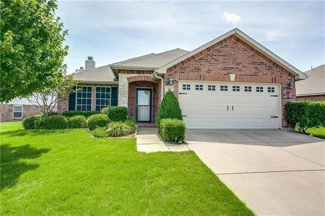 Immaculate 3-2-2 One Story Home Across from a Greenbelt! No neighbors across the street - beautiful view! Desirable Keller ISD! Wood-burning Fireplace, Formal Dining Room, Huge Kitchen with tons of cabinets and walk in pantry. Bedrooms are great size with large, walk in closets. Also has a bonus kitchen nook area.  Private Fenced Back Yard with Open Patio. Landscaping is beautiful and has a sprinkler system. Welcome Home!