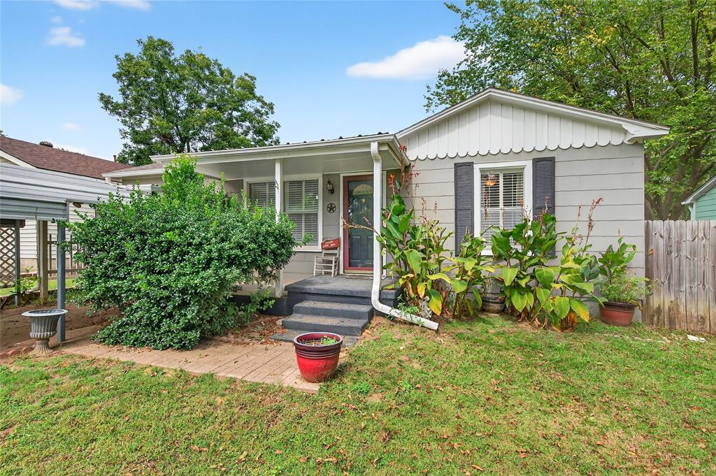 Welcome to 517 W Bullock St, a charming home in the heart of Denison that combines comfort, convenience, and character. This 3-bedroom, 1.5-bathroom property offers a versatile layout with plenty of room to meet the needs of first-time buyers, investors, or anyone looking to downsize without sacrificing space. Step inside to find a spacious living area that serves as the central gathering point of the home. The kitchen features an eat-in dining area, creating the perfect spot for casual meals while still being open enough to host family and friends. Just off the main living space is an additional room that can be used as an office, den, or hobby space, complete with its own fireplace that adds warmth and charm to the home. The bedrooms are comfortably sized, offering flexibility whether you need extra guest space, a nursery, or simply a private retreat. Outside, a covered carport helps protect your vehicles from the elements, while a covered back porch creates the perfect space to relax with your morning coffee or enjoy evenings overlooking the yard. The fenced backyard is a great spot for pets or kids to play, and the two separate storage buildings provide plenty of options for keeping tools, lawn equipment, or even crafting and hobby projects organized. Located close to Denison’s growing downtown, local schools, and easy access to Highway 75, this property combines a peaceful neighborhood feel with convenient proximity to shopping, dining, and entertainment. Whether you’re searching for your first home, adding to your investment portfolio, or downsizing into something more manageable, this home offers a solid opportunity to make it your own. Don’t miss your chance to explore all that 517 W Bullock St has to offer—schedule a showing today and see why this property is a standout choice in Denison!