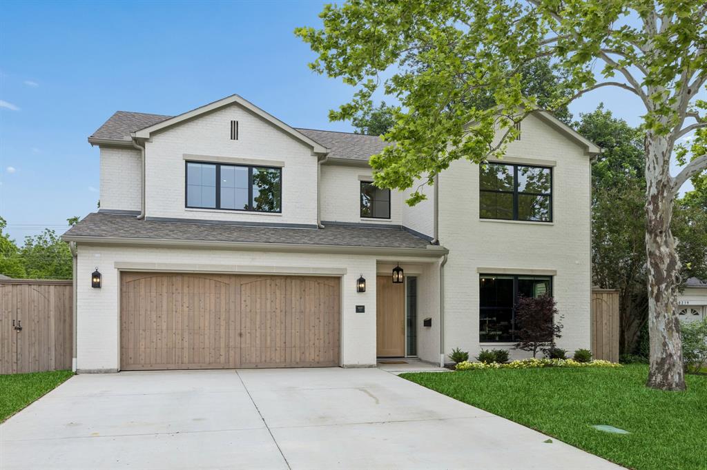 Completed in 2025, this custom-built home offers a thoughtfully designed floor plan paired with elevated, designer finishes throughout—set within the coveted Lake Highlands Elementary attendance area. A proper foyer welcomes you in, flanked by a stunning color-drenched study—perfect for work or quiet retreat. White oak hardwoods lead you into the heart of the home, where a light-filled kitchen, dining, and living space seamlessly come together, anchored by a wall of windows and doors opening to a 350 sqft covered patio and grilling area—ideal for indoor-outdoor living.
The first floor is both functional and beautiful, featuring a spacious utility room with exterior access, a charming tucked-away nook in the living area perfect for a play space or pet retreat, and a true mudroom under the stairs with built-in storage and hooks. The primary suite is a showstopper with warm white oak accents, dual vanities, and gorgeous brass fixtures. Upstairs, a centrally located game room anchors the space, with 3 additional bedrooms, 3 full baths, and a versatile bonus room that easily functions as a 5th bedroom, gym, or flex space. Natural light pours in throughout, and the yard offers just the right amount of space for play and entertaining, while the front drive invites a friendly game of basketball.
All of this, just moments from the beloved Kaycee Club, White Rock Coffee, Starbucks, and the neighborhood hardware store—making this not just a home, but a lifestyle.